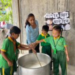 Student Making Kheer